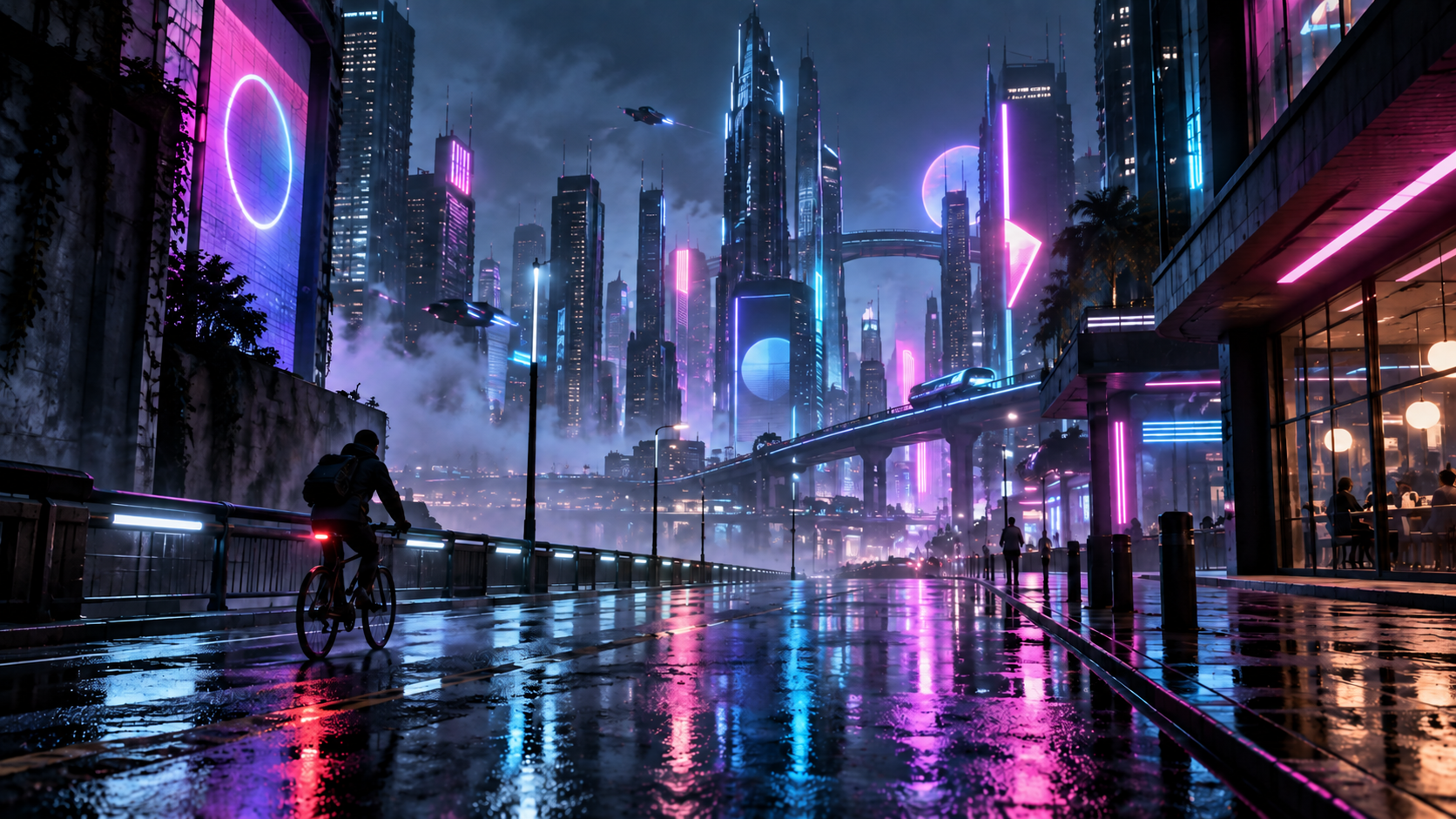Neon Future City